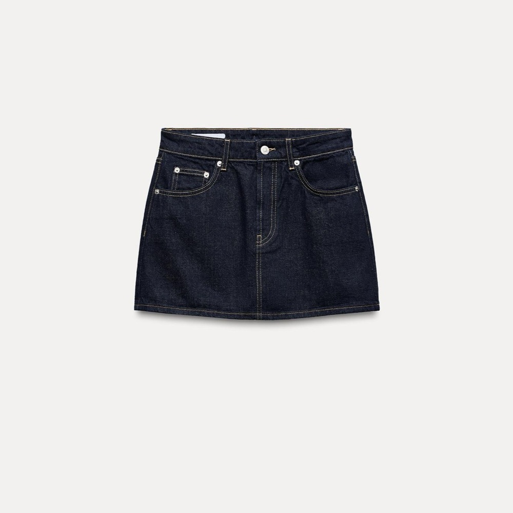 ZARA dental m mini skirt- M